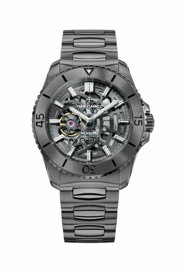 Venezianico Kurmalı Otomatik Erkek Kol Saati - 3921509C-Nereide Ultraleggero 42
