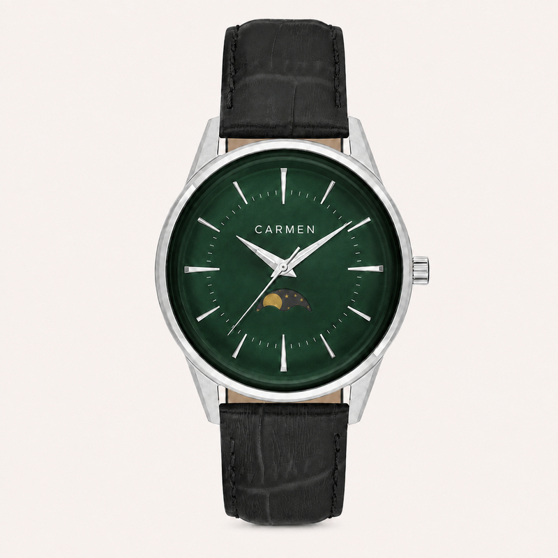 Carmen Master Crm.10097.05 Ay Göstergeli (Moonphase) Erkek Kol Saati