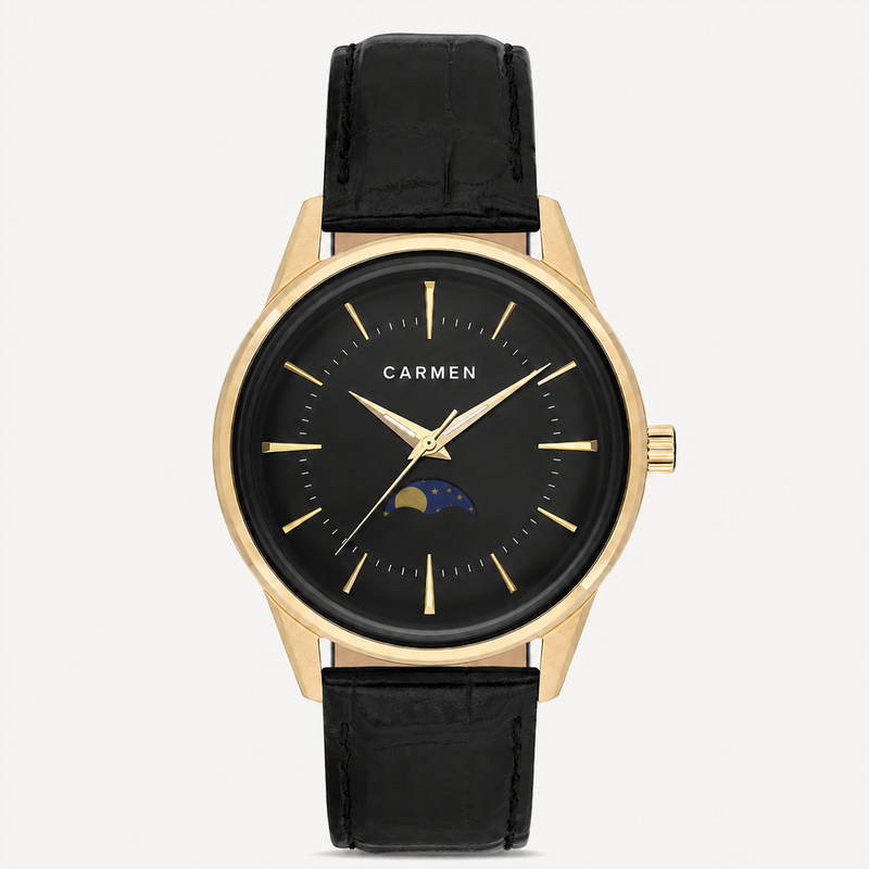 Carmen Master Crm.10097.06 Ay Göstergeli (Moonphase) Erkek Kol Saati