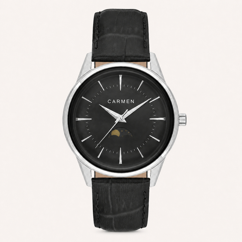 Carmen Master Crm.10097.03 Ay Göstergeli (Moonphase) Erkek Kol Saati