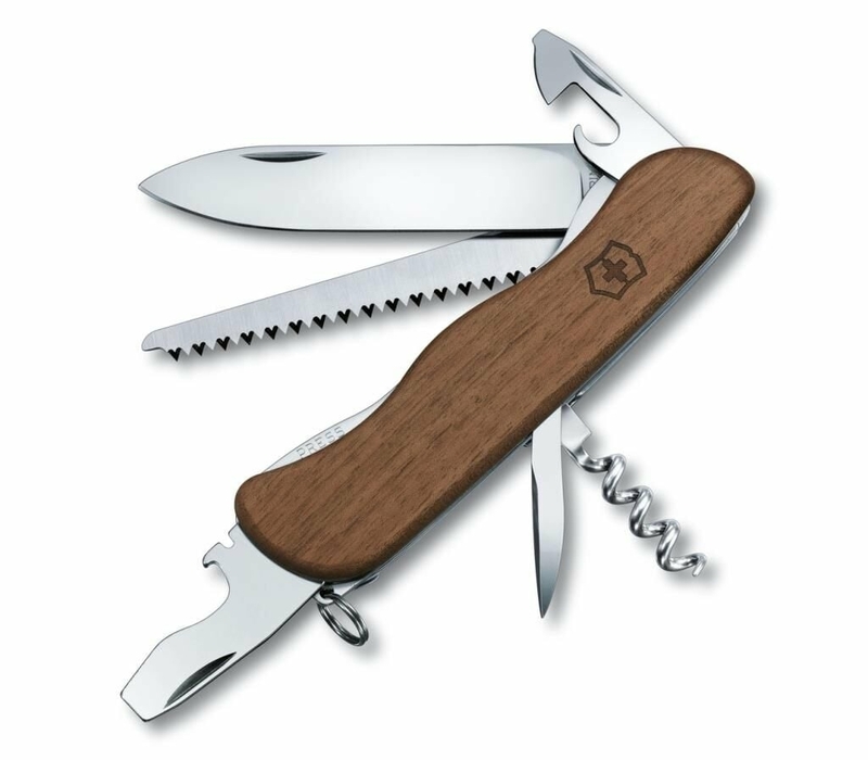 Victorinox Çakı Vt 0.8361.63 İsviçre Çakısı Forester Wood 111Mm,Çakı Ceviz Ağacı
