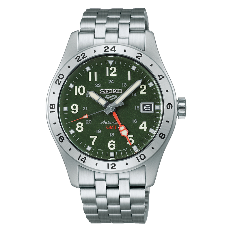 Seiko 5 Hdb001K1 Field Gmt Khaki Drill Otomatik Erkek Kol Saati