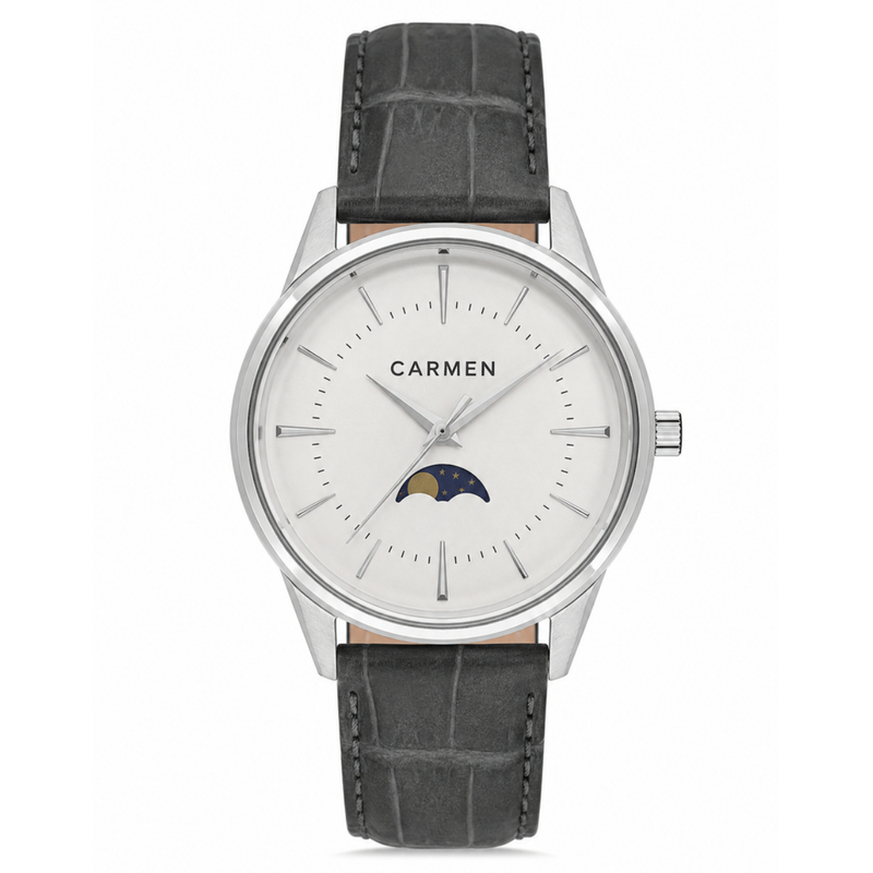 Carmen Master Crm.10097.02 Ay Göstergeli (Moonphase) Erkek Kol Saati