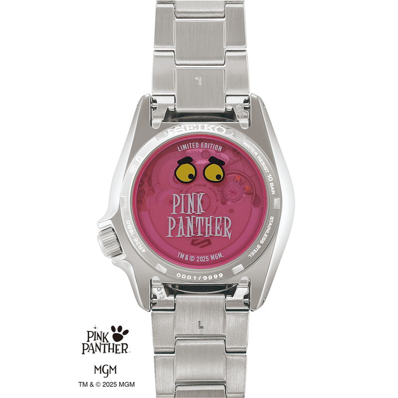 Seiko5 Sports x Pink Panther SRPM07K1 Limited Edition Otomatik Kol Saati