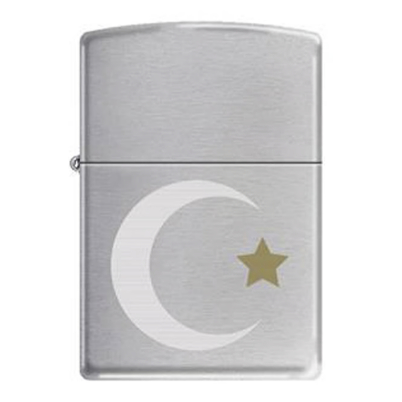Zippo 200-027319 AE184544  HALF MOON AND STAR Çakmak