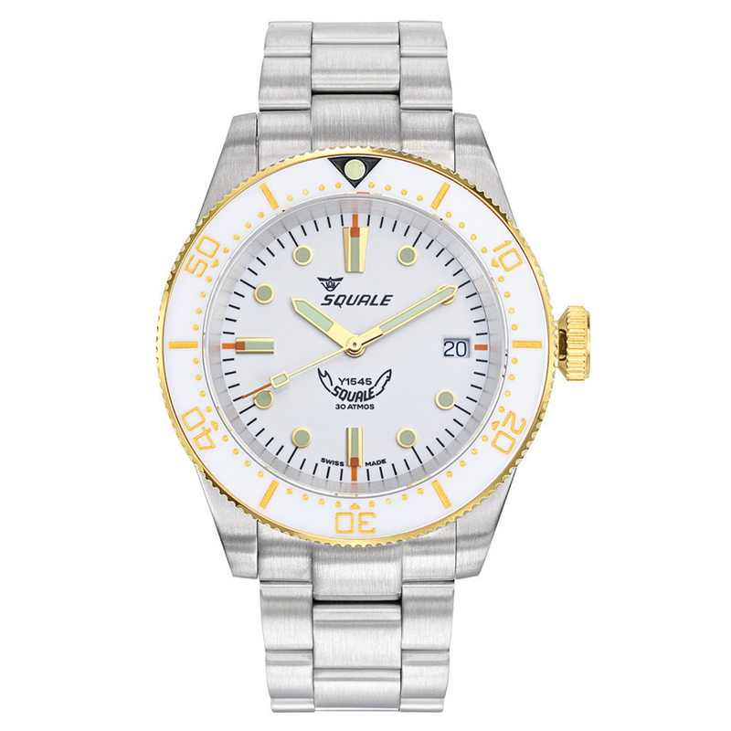 Squale 1545 White 1545WTWT.AC Otomatik Erkek Kol Saati