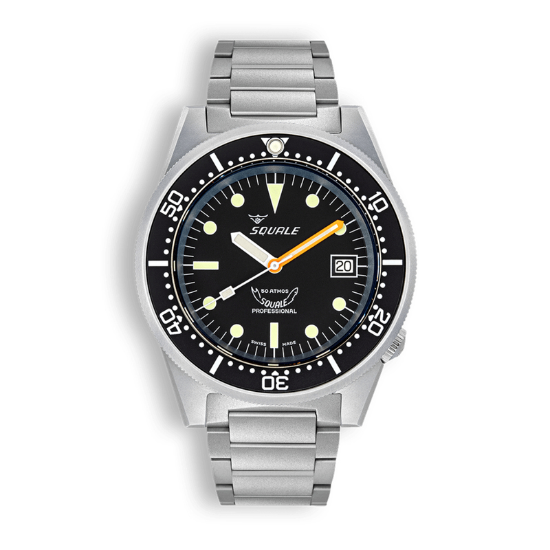 Squale 1521 Siyah 1521BKBL.SQ20S Otomatik Erkek Kol Saati