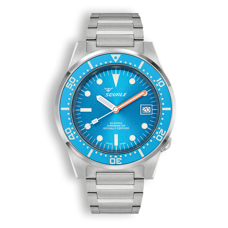 Squale 1521 Ocean Blue 1521OCN.SQ20B Otomatik Erkek Kol Saati