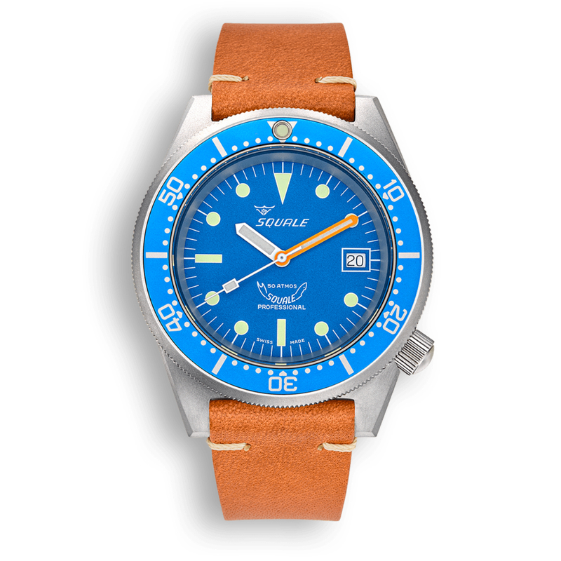 Squale 1521 Mavi 1521BLUEBL.PC Otomatik Erkek Kol Saati