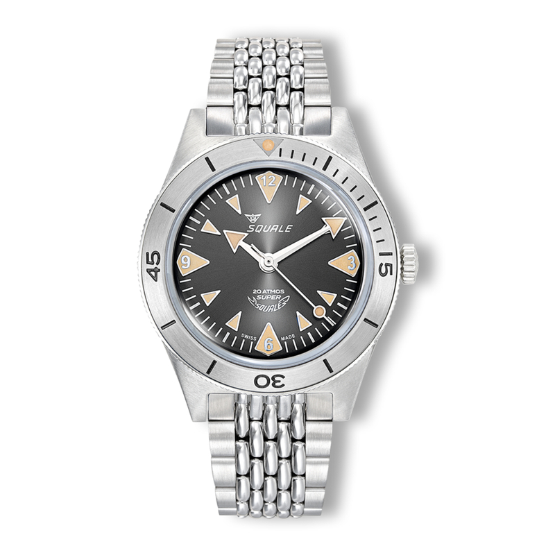 Squale Super-Squale Big Arrows Black SUPERSSABK.AC Otomatik Erkek Kol Saati
