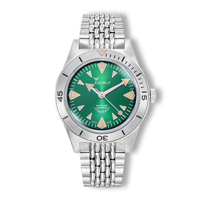 Squale Super-Squale Big Arrows Green SUPERSSAGR.AC Otomatik Erkek Kol Saati