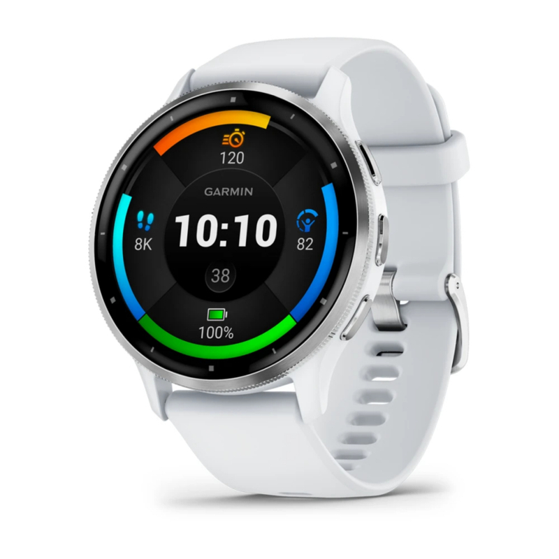 Garmin 010-02784-00 Venu 3, GPS, Wi-Fi, Whitestone + Passivated, WW Akıllı Saat