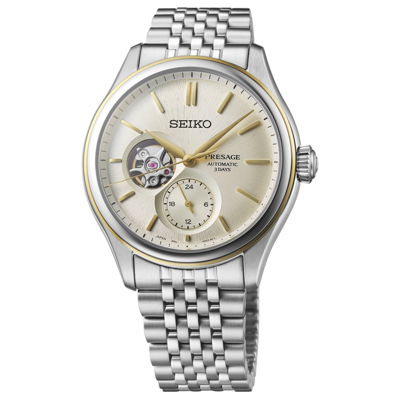Seiko Presage Classic Series - ''Shiro-İro'' Open Heart Spb480J Otomatik Erkek Kol Saati