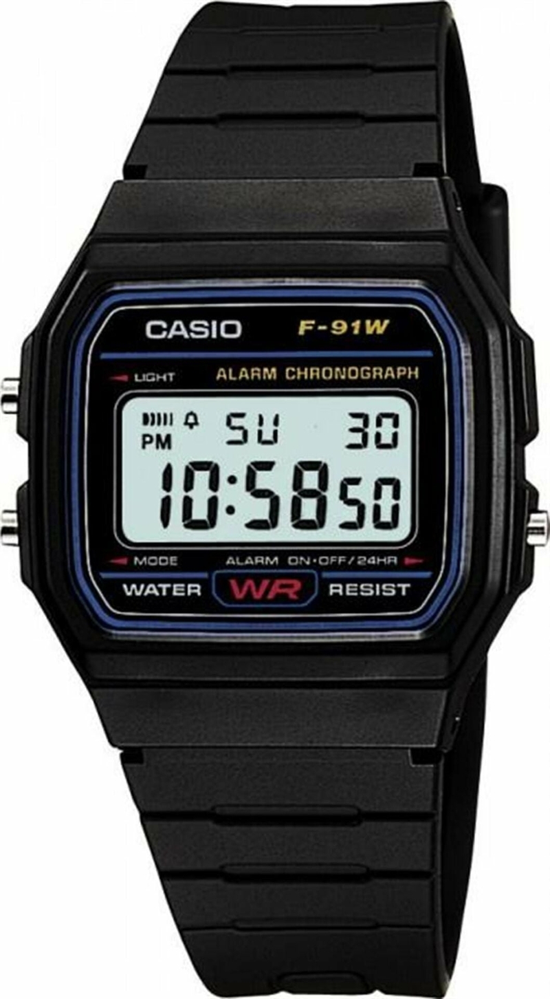 Casio F-91W-1Dg-D Kol Saati