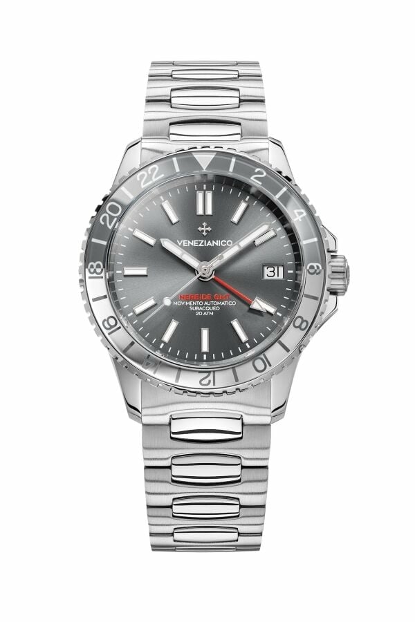 Venezianico Kurmalı Otomatik Erkek Kol Saati - 3521501C Nereide Gmt