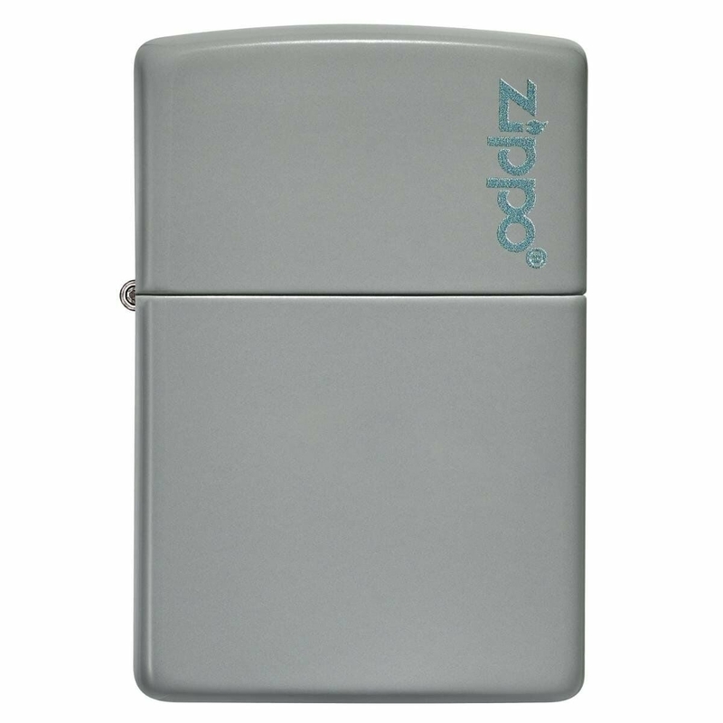 Zippo 49452ZL-087045 49452 Flat Grey Logo Çakmak