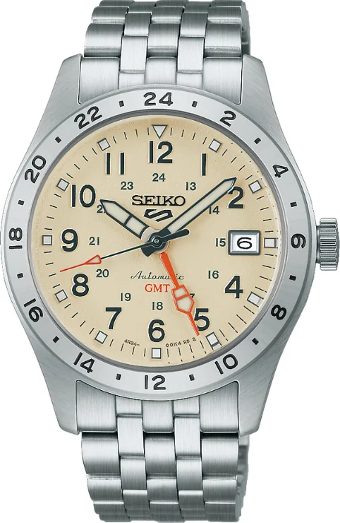 Seiko5 Hdb002K1 Field Gmt Desert Sand Otomatik Erkek Kol Saati