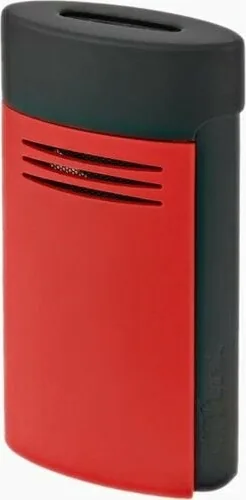 S.T. Dupont 020749V Megajet Matt Black And Red Çakmak