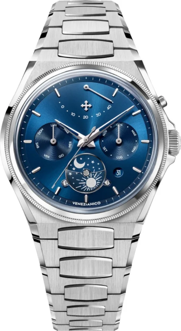 Venezianico Kurmalı Otomatik Erkek Kol Saati-6221580C-ARSENALE Calendarıo