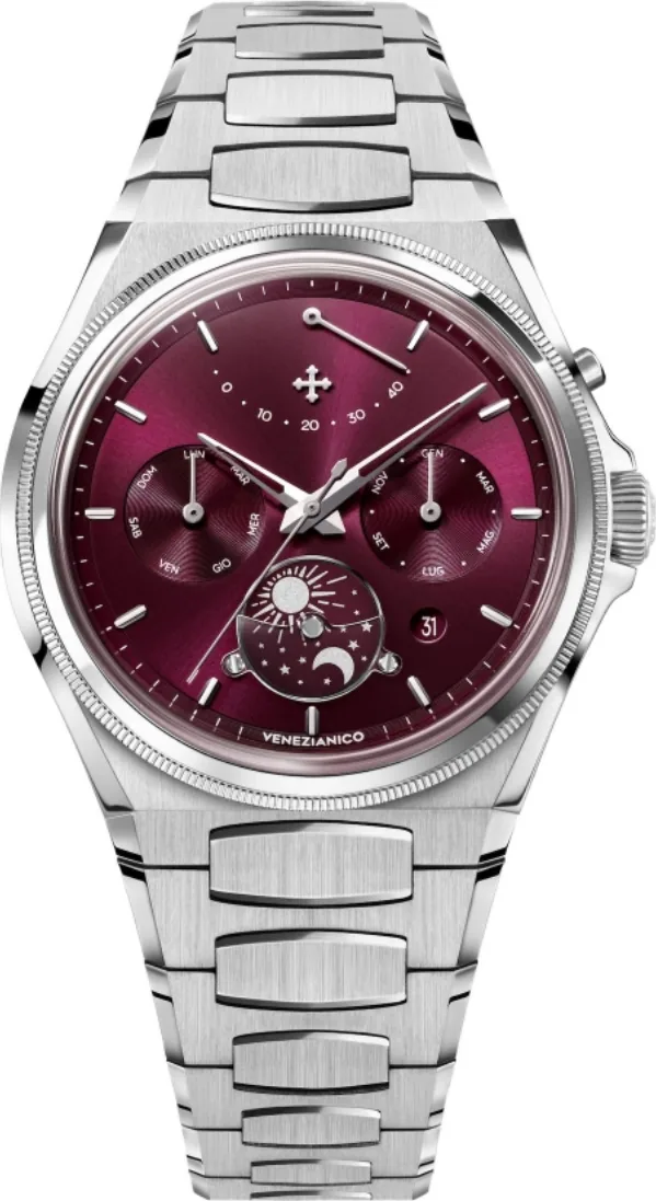 Venezianico Kurmalı Otomatik Erkek Kol Saati-6221581C-ARSENALE Calendarıo