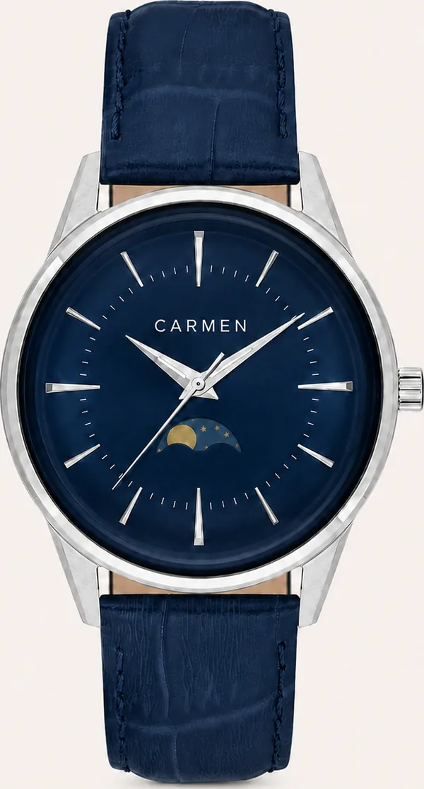 Carmen Master Crm.10097.04 Ay Göstergeli (Moonphase) Erkek Kol Saati