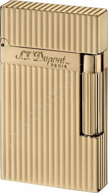 S.T. Dupont 016827 Gold Montparnasse Vertical Lines Çakmak