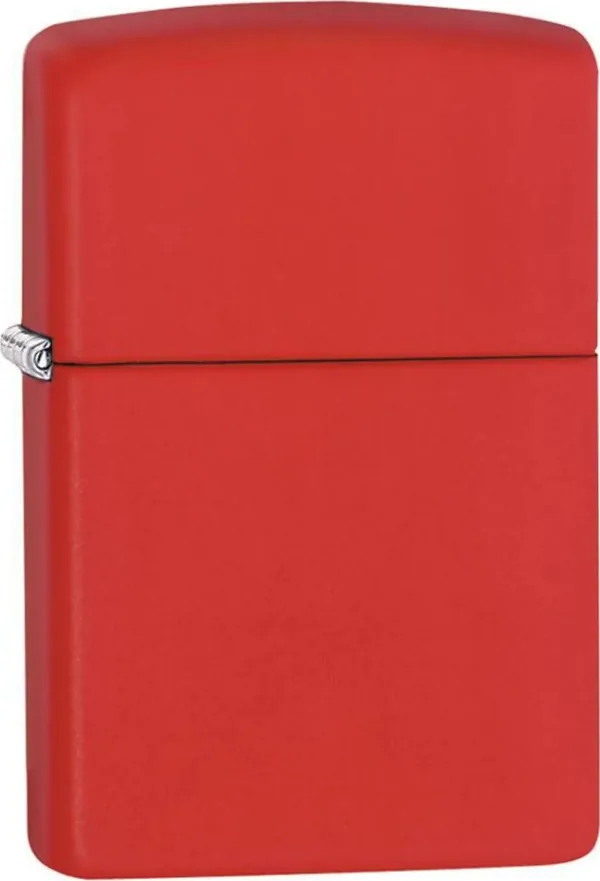 Zippo 233-000598 Regular Red Matte Çakmak