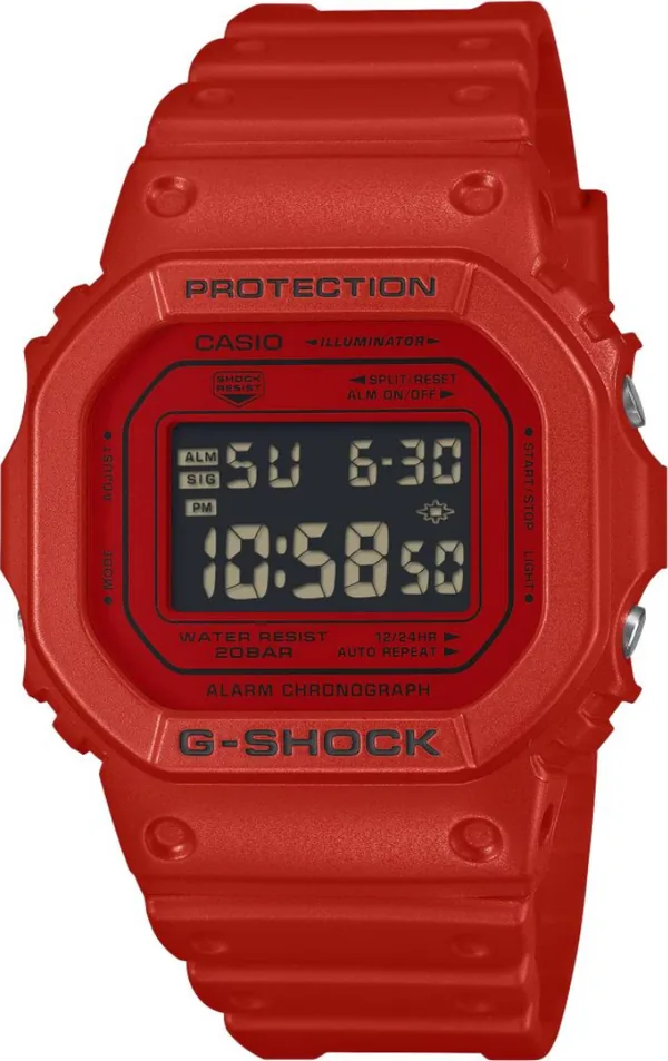 Casıo Dw-5600Rrb-4Dr Kol Saati