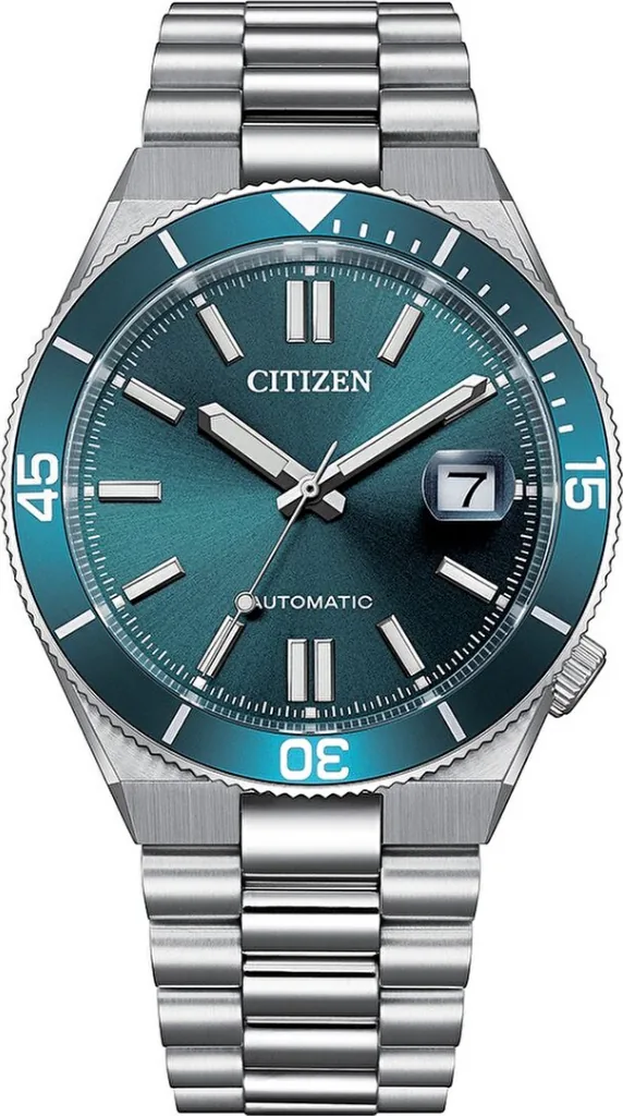 Citizen Tsuyosa Shore Petrol Blue Nj0231-56L Otomatik Erkek Kol Saati