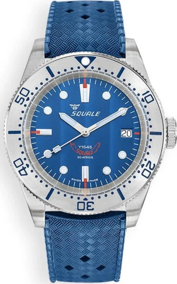 Squale 1545 Steel Blue 1545Ssblc.Htb Otomatik