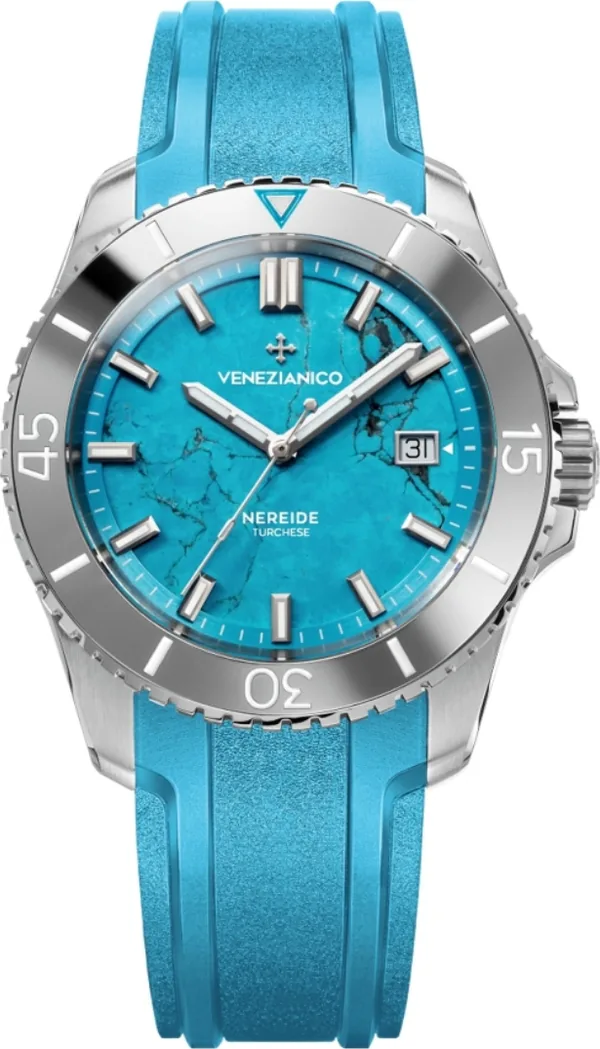 Venezianico Kurmalı Otomatik Erkek Kol Saati - 4521547- Nereide Turchese