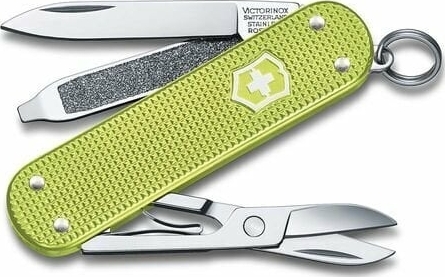 Victorinox 0.6221.241G Lime Twist Classic Alox Çakı
