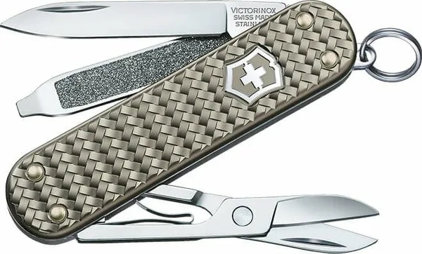 Victorinox Çakı Vt 0.6221.4031G İsviçre Çakısı Sd Alox 58Mm Çakı,Gri