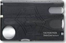 Victorinox Çakı Vt 0.7240.T3 İsviçre Çakısı Swısscard Manikür Seti Şeffaf Siyah