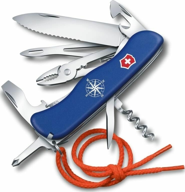 Victorinox Çakı Vt 0.8593.2W İsviçre Çakısı Skıpper 111Mm Çakı,Mavi