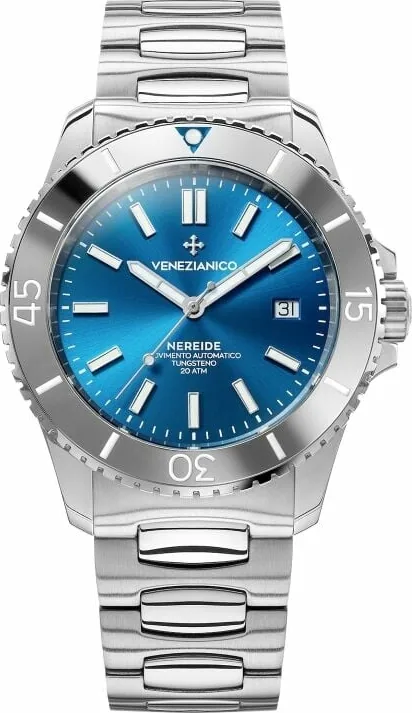 Venezianico Kurmalı Otomatik Erkek Kol Saati - 4521501C Nereide Tungsteno